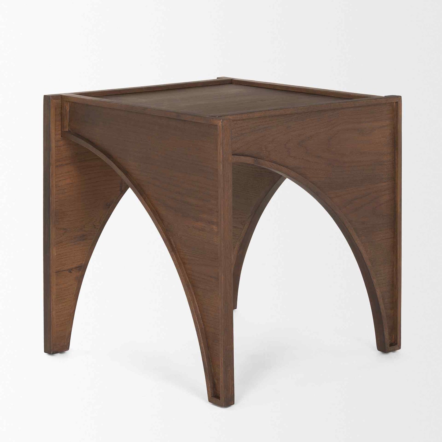 Laraya Wooden Square Arches Side Table