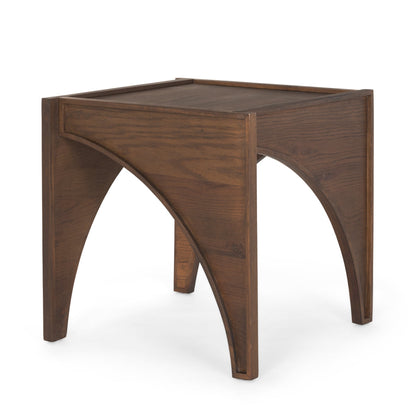 Laraya Wooden Square Arches Side Table