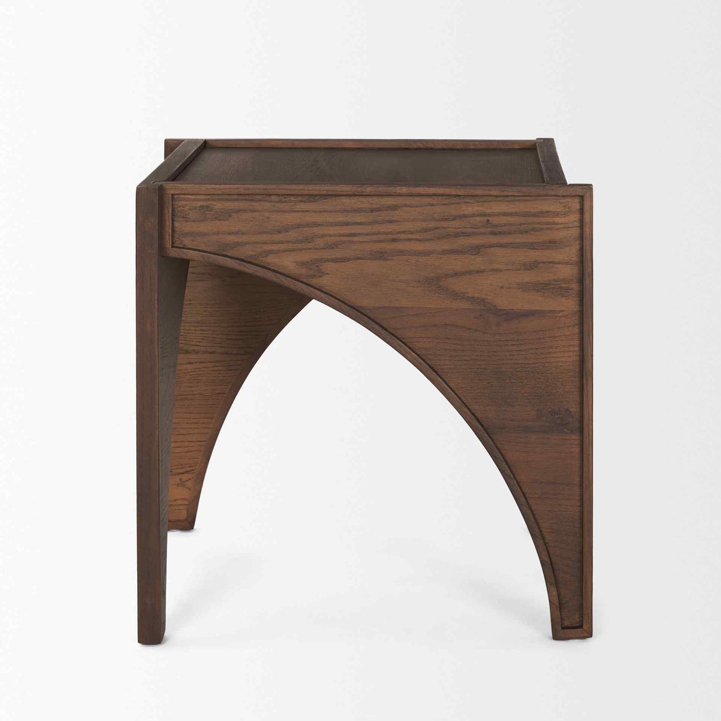 Laraya Wooden Square Arches Side Table