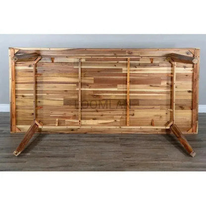 Large Dining Table Seats 10 Farmhouse-Dining Tables-Sunny D-LOOMLAN