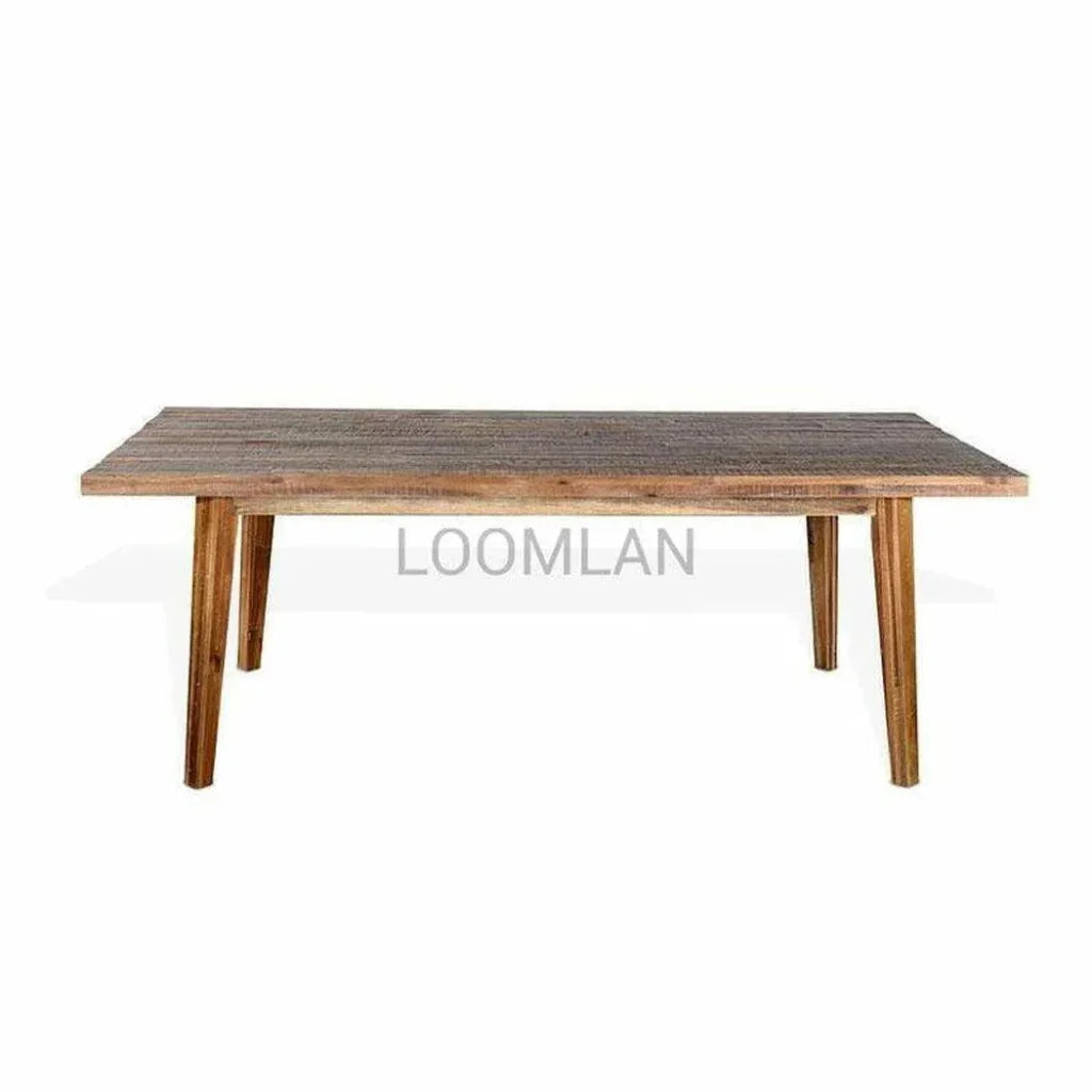 Large Dining Table Seats 10 Farmhouse-Dining Tables-Sunny D-LOOMLAN