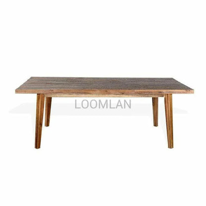 Large Dining Table Seats 10 Farmhouse-Dining Tables-Sunny D-LOOMLAN