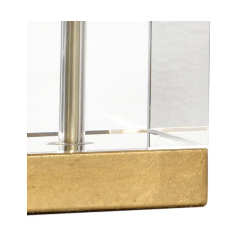 Large Orchid Gold Floral Table Lamp - LOOMLAN - Chelsea House - Table Lamps