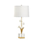 Large Orchid Gold Floral Table Lamp - LOOMLAN - Chelsea House - Table Lamps