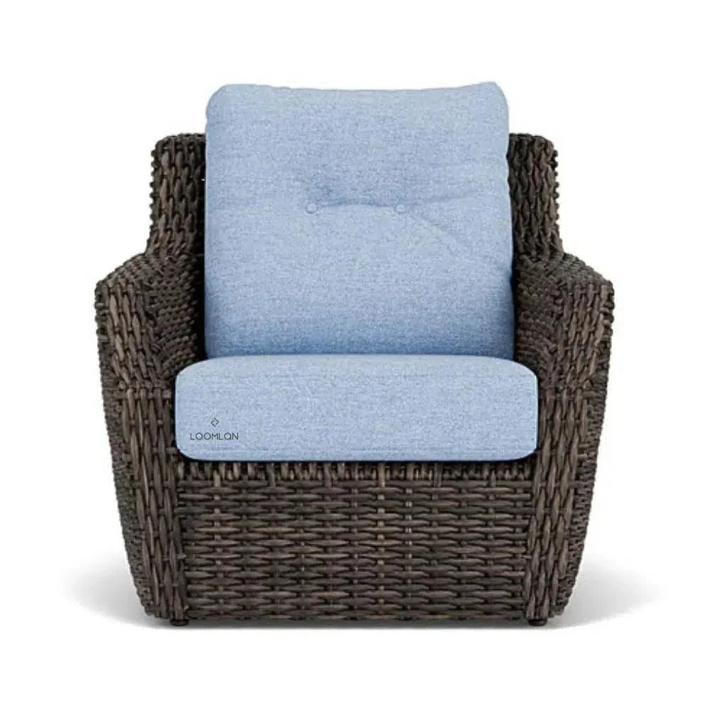 Largo Lounge Chair All Weather Wicker-Outdoor Lounge Chairs-Lloyd Flanders-LOOMLAN