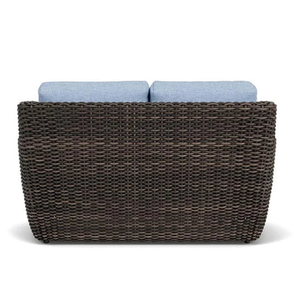 Largo Loveseat All Weather Wicker Furniture Made USA - LOOMLAN - Lloyd Flanders - Outdoor Sofas & Loveseats