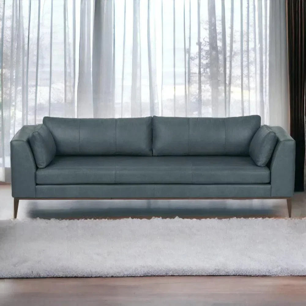 Largo Organic Leather Sofa - LOOMLAN - One For Victory - Sofas & Loveseats