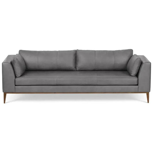 Largo Organic Leather Sofa - LOOMLAN - One For Victory - Sofas & Loveseats