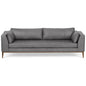 Largo Organic Leather Sofa - LOOMLAN - One For Victory - Sofas & Loveseats