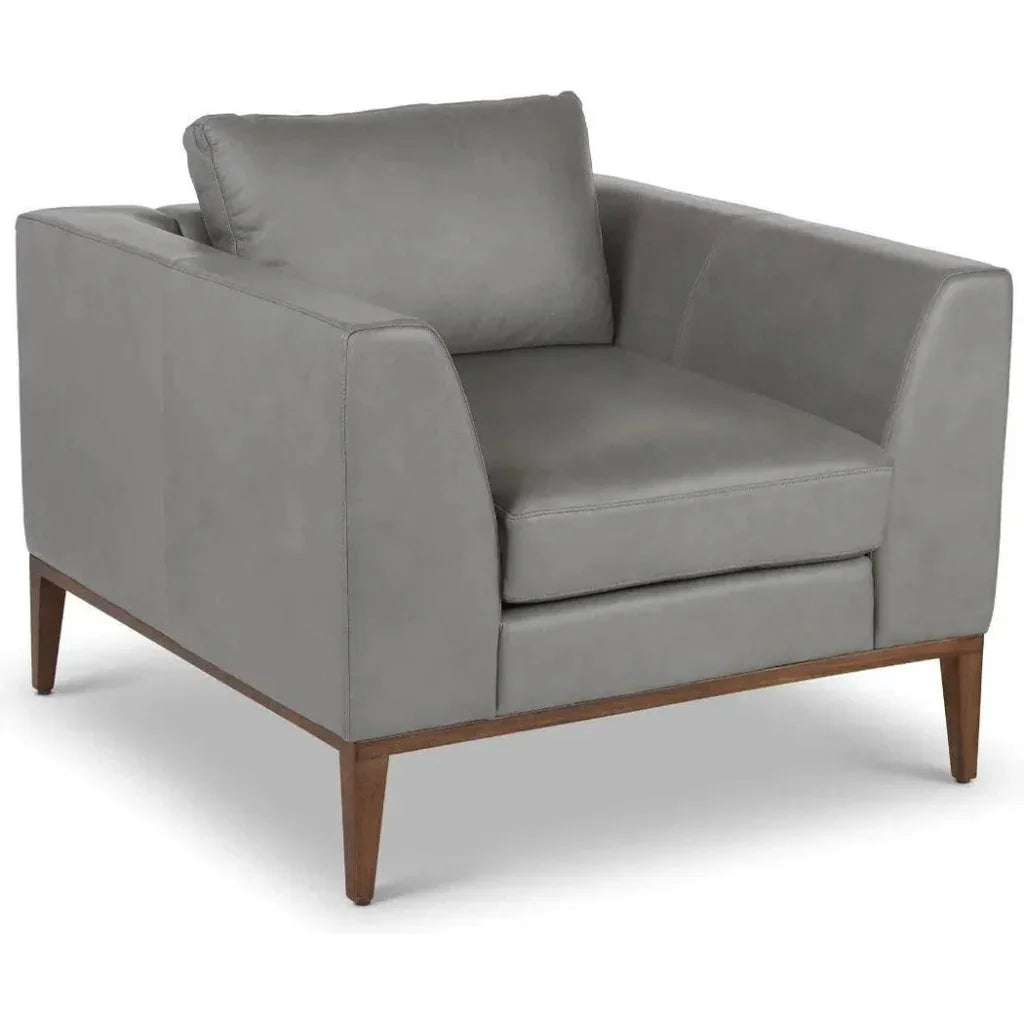 Largo Organic Made to Order Leather Club Chair - LOOMLAN - One For Victory - Club Chairs