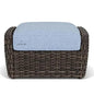 Largo Ottoman All Weather Wicker Furniture Made USA-Outdoor Ottomans-Lloyd Flanders-LOOMLAN