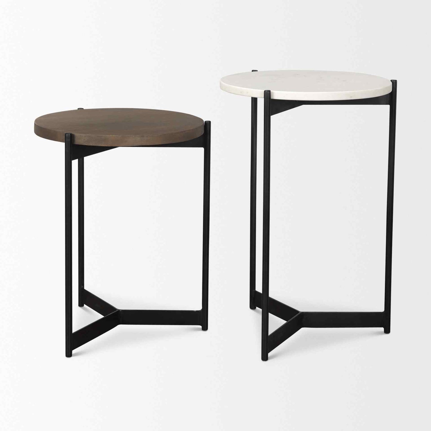 Larkin Wooden Nesting Table (Set of 2)