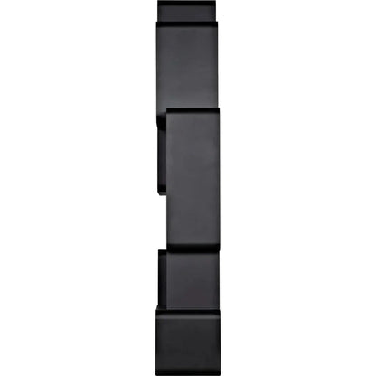 Larra Steel Black Etagere-Etageres-Noir-LOOMLAN