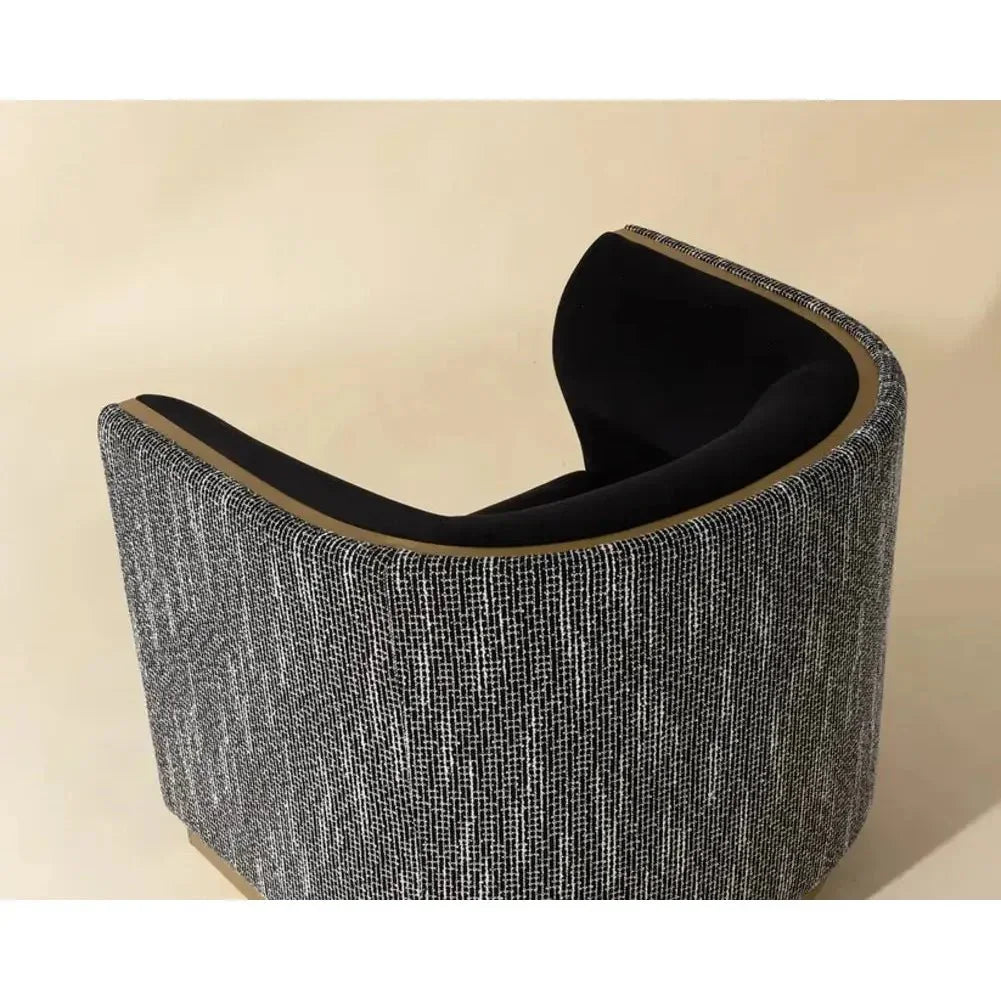 Larron Performance Fabric Armchair-Lounge Chairs-SUNPAN-LOOMLAN