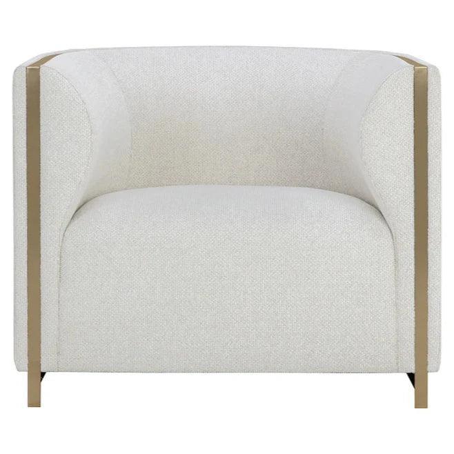 Larron Armchair Rhea Light Barley Durable & - LOOMLAN - SUNPAN - Accent Chairs