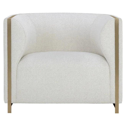 Larron Armchair Rhea Light Barley Durable & - LOOMLAN - SUNPAN - Accent Chairs