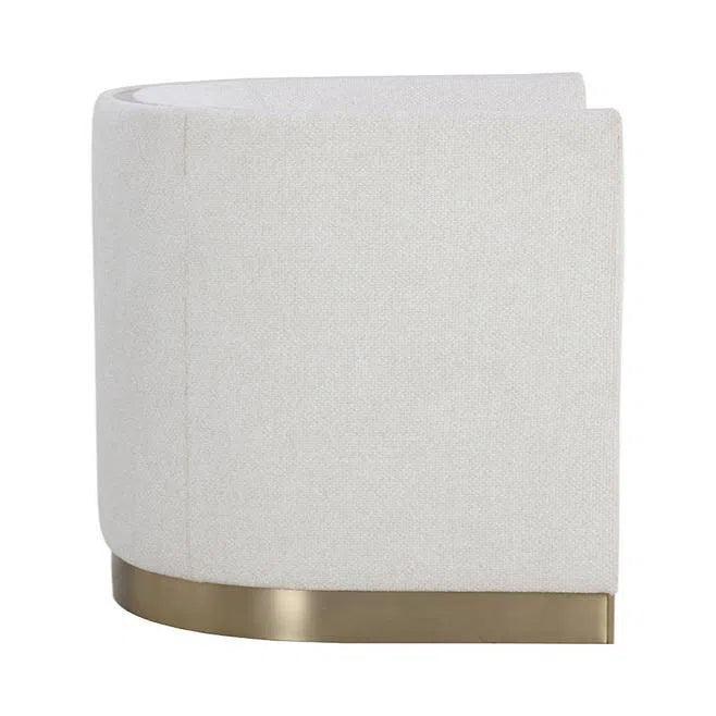 Larron Armchair Rhea Light Barley Durable & - LOOMLAN - SUNPAN - Accent Chairs