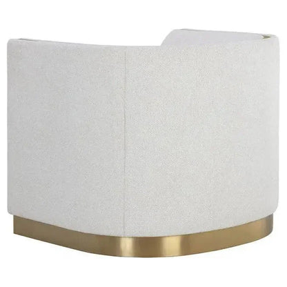 Larron Armchair Rhea Light Barley Durable & - LOOMLAN - SUNPAN - Accent Chairs