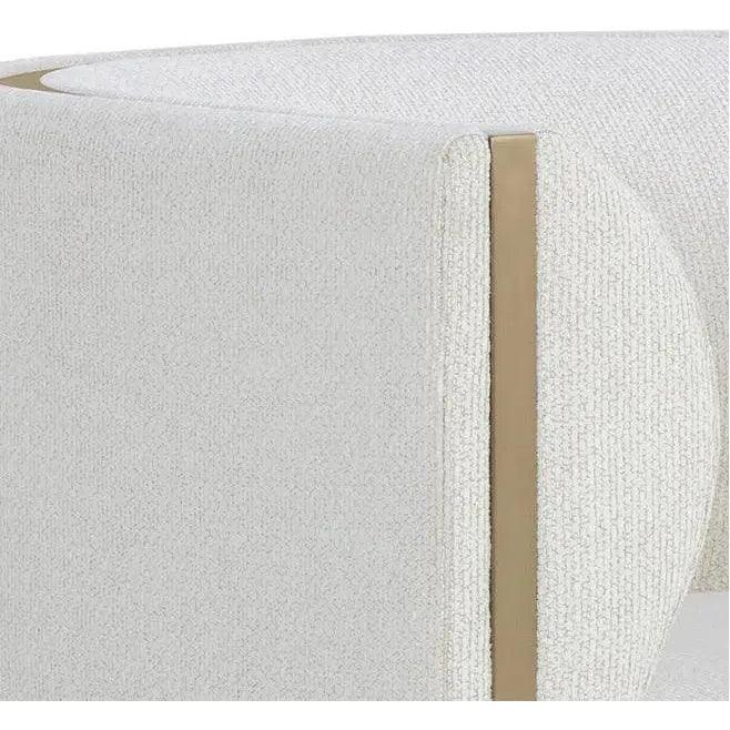 Larron Armchair Rhea Light Barley Durable & - LOOMLAN - SUNPAN - Accent Chairs