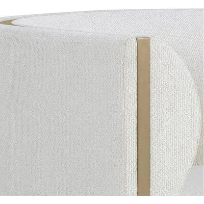 Larron Armchair Rhea Light Barley Durable & - LOOMLAN - SUNPAN - Accent Chairs