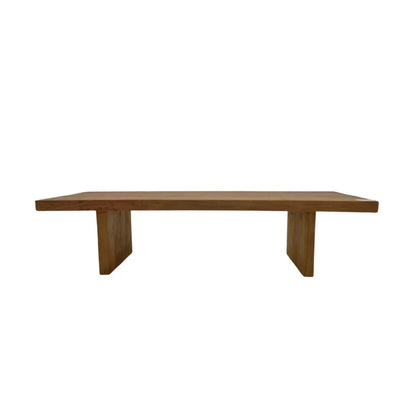 Lars Natural Wooden Patio Coffee Table-Outdoor Coffee Tables-Artesia-LOOMLAN