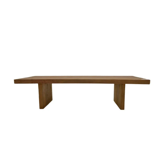 Lars Natural Wooden Patio Coffee Table-Outdoor Coffee Tables-Artesia-LOOMLAN