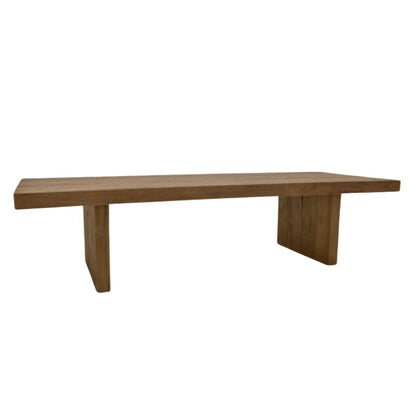 Lars Natural Wooden Patio Coffee Table-Outdoor Coffee Tables-Artesia-LOOMLAN