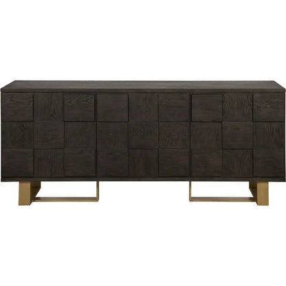 Lars Sideboard Antique Brass & Ample Storage - LOOMLAN - SUNPAN - Sideboards