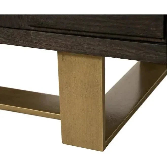 Lars Sideboard Antique Brass & Ample Storage - LOOMLAN - SUNPAN - Sideboards