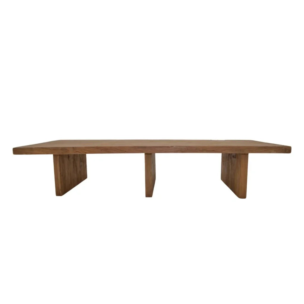 Lars Three Legs Wooden Patio Coffee Table-Outdoor Coffee Tables-Artesia-LOOMLAN