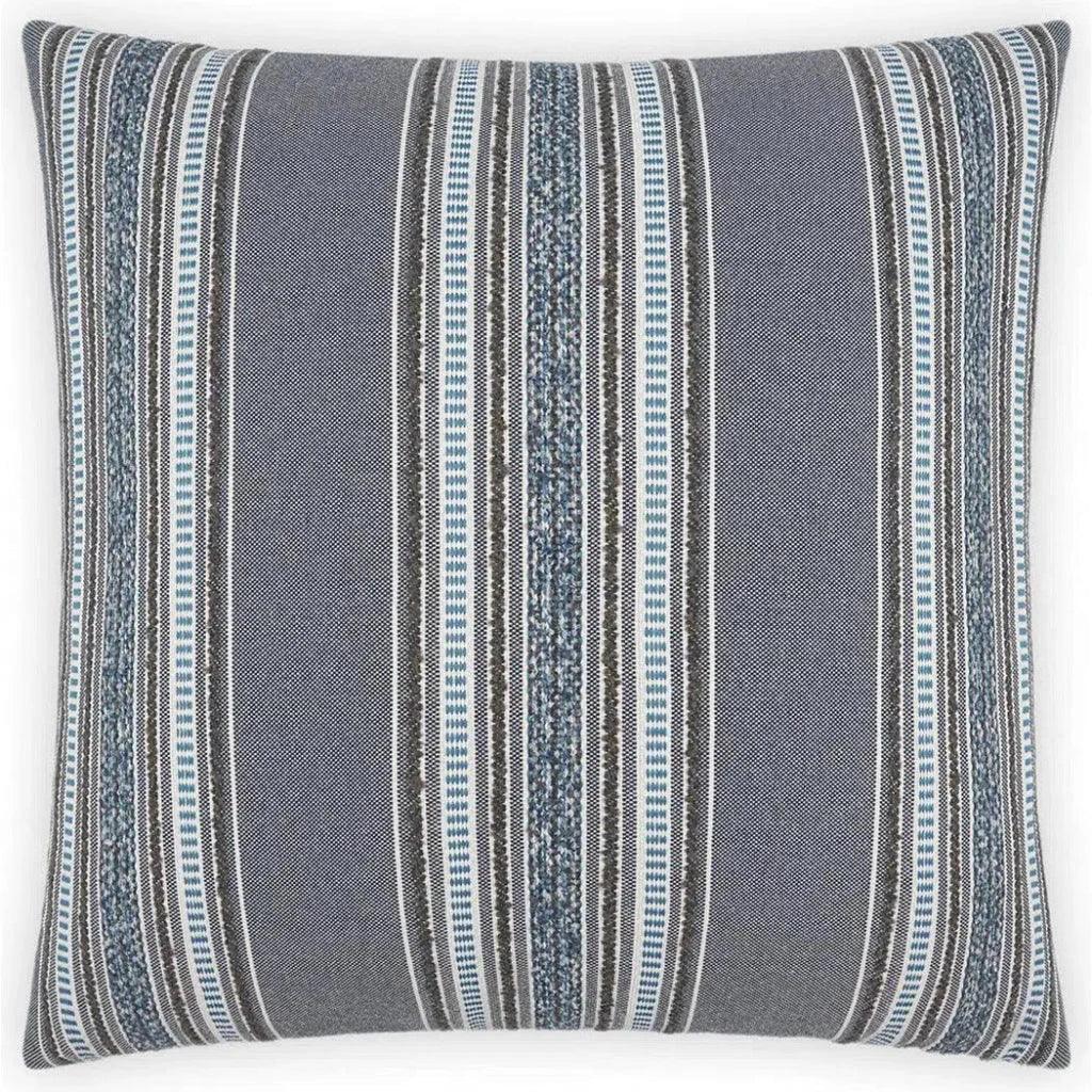 Larsen Indigo Blue Throw Pillow With Insert - LOOMLAN - D.V. Kap - Throw Pillows