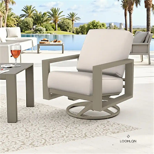 Larssen Deep Seat Cushion Swivel Rocker