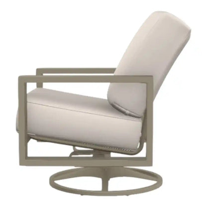Larssen Swivel Rocker 360° Motion Lounge Chair-Outdoor Accent Chairs-Telescope-LOOMLAN