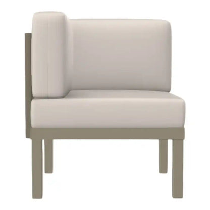 Larssen Deep Cushion Section Durable Aluminum-Outdoor Modulars-Telescope-LOOMLAN