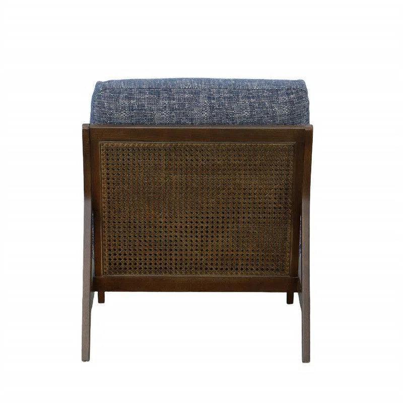 Las Vegas Lawrence Arm Chair - Royal Navy - LOOMLAN - LH Imports - Accent Chairs