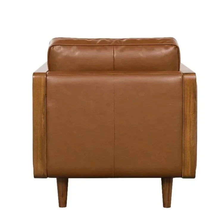 Las Vegas Mandalay Leather Club Chair - LOOMLAN - LH Imports - Club Chairs
