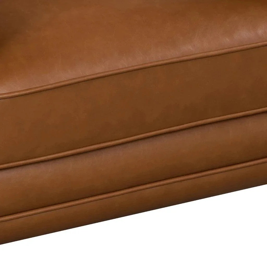 Las Vegas Mandalay Leather Club Chair - LOOMLAN - LH Imports - Club Chairs