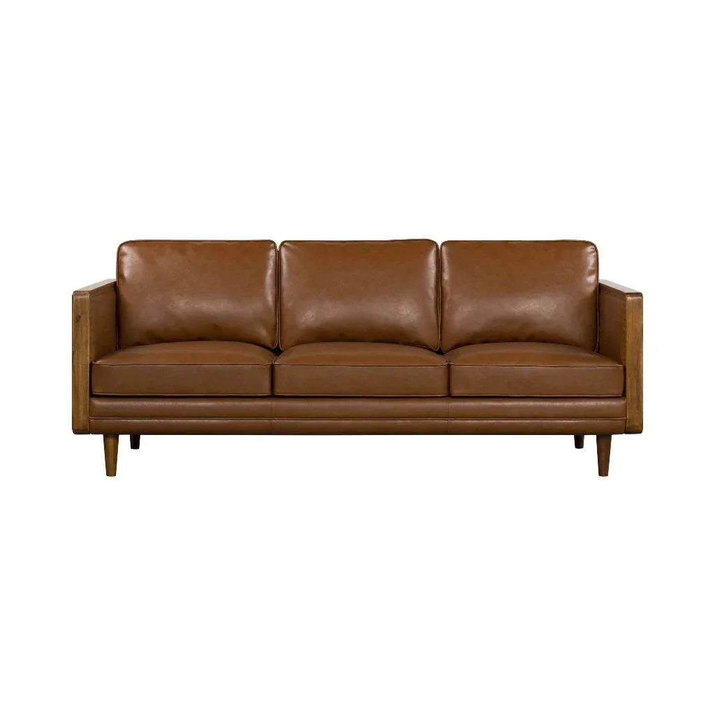 Las Vegas Mandalay Leather Sofa - LOOMLAN - LH Imports - Sofas & Loveseats