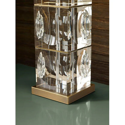 Lasater Crystal Made Table Lamp - LOOMLAN - Wildwood - Table Lamps