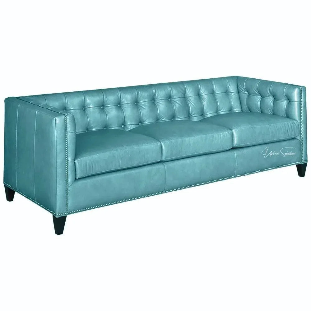 Lasso Your Worries Away with Custom Leather - LOOMLAN - Uptown Sebastian - Sofas & Loveseats