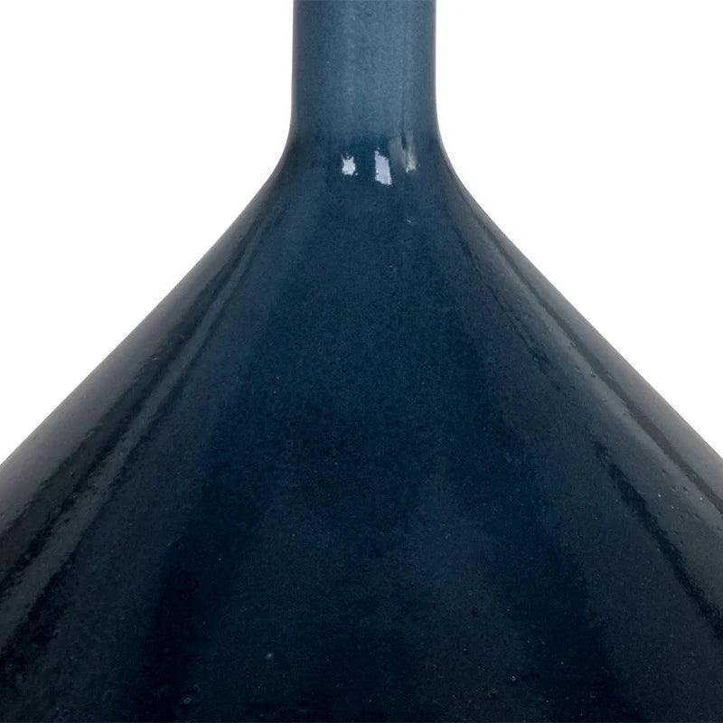 Laszilo End Table Concrete Grey Blue Base - LOOMLAN - SUNPAN - Side Tables