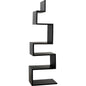 Laszlo Black Steel Etagere-Etageres-Noir-LOOMLAN