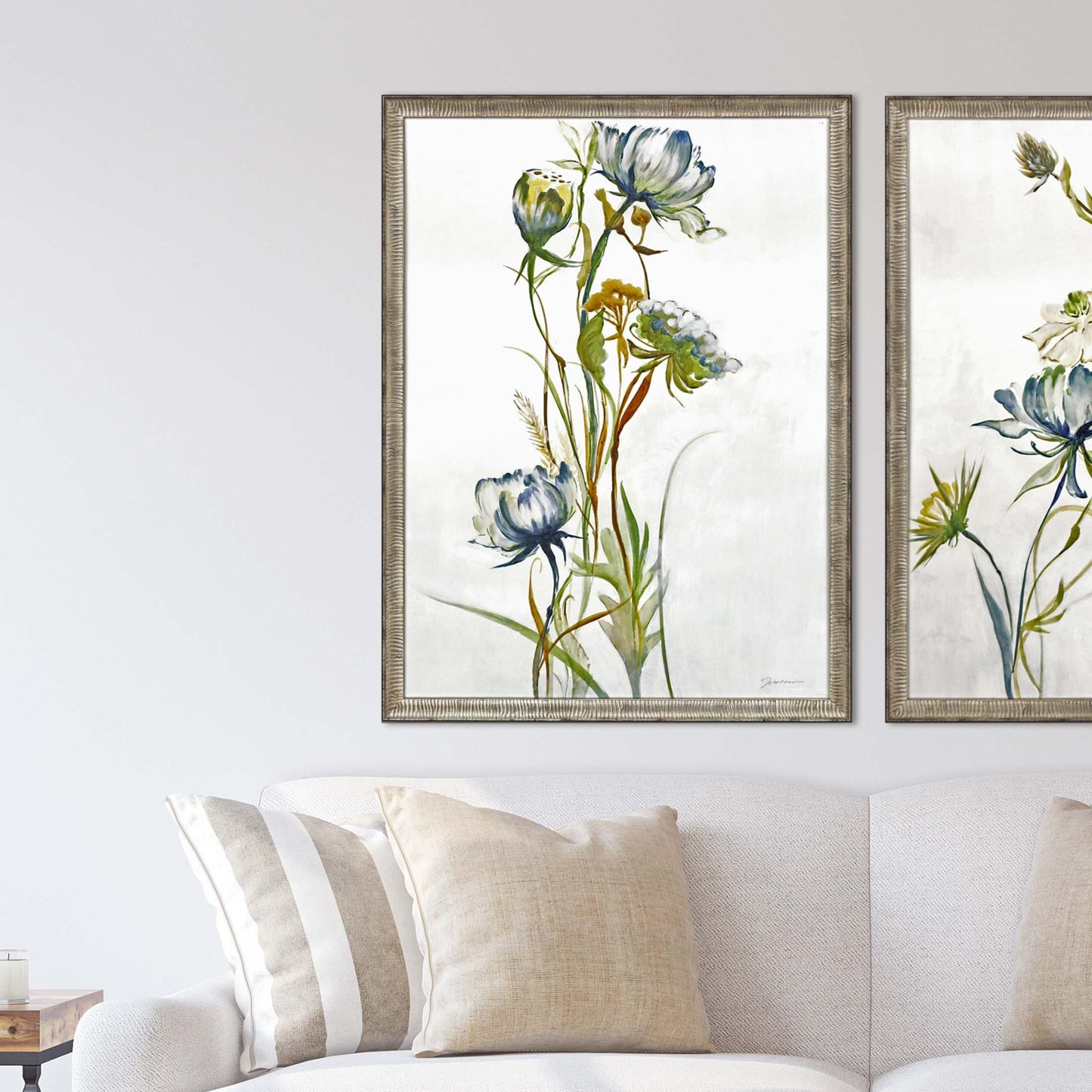 Late Summer Wildflower Wood Multi Framed Wall Art