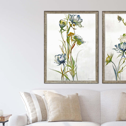 Late Summer Wildflower Wood Multi Framed Wall Art