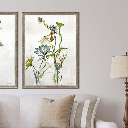 Late Summer Wildflower Wood Multi Framed Wall Art