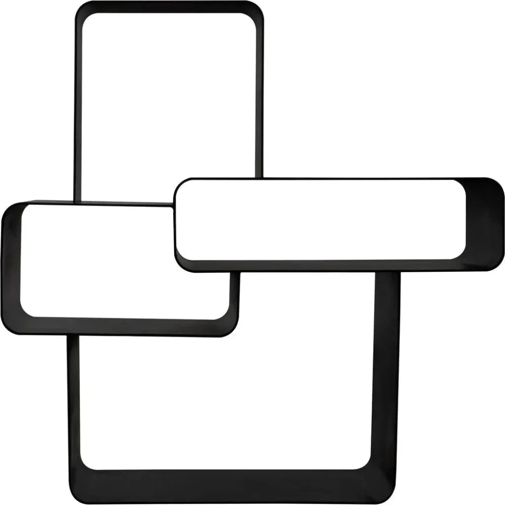 Latisia Shelf-Etageres-Noir-LOOMLAN