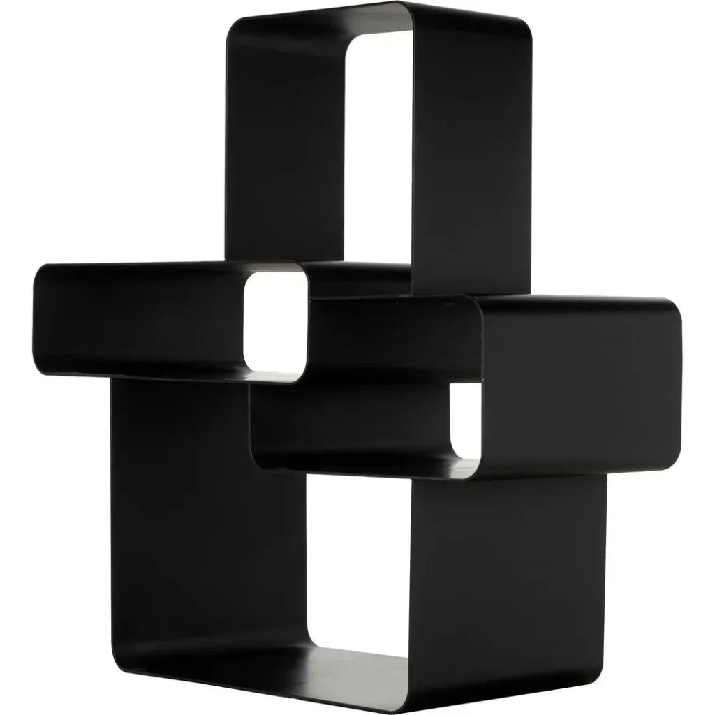 Latisia Shelf-Etageres-Noir-LOOMLAN