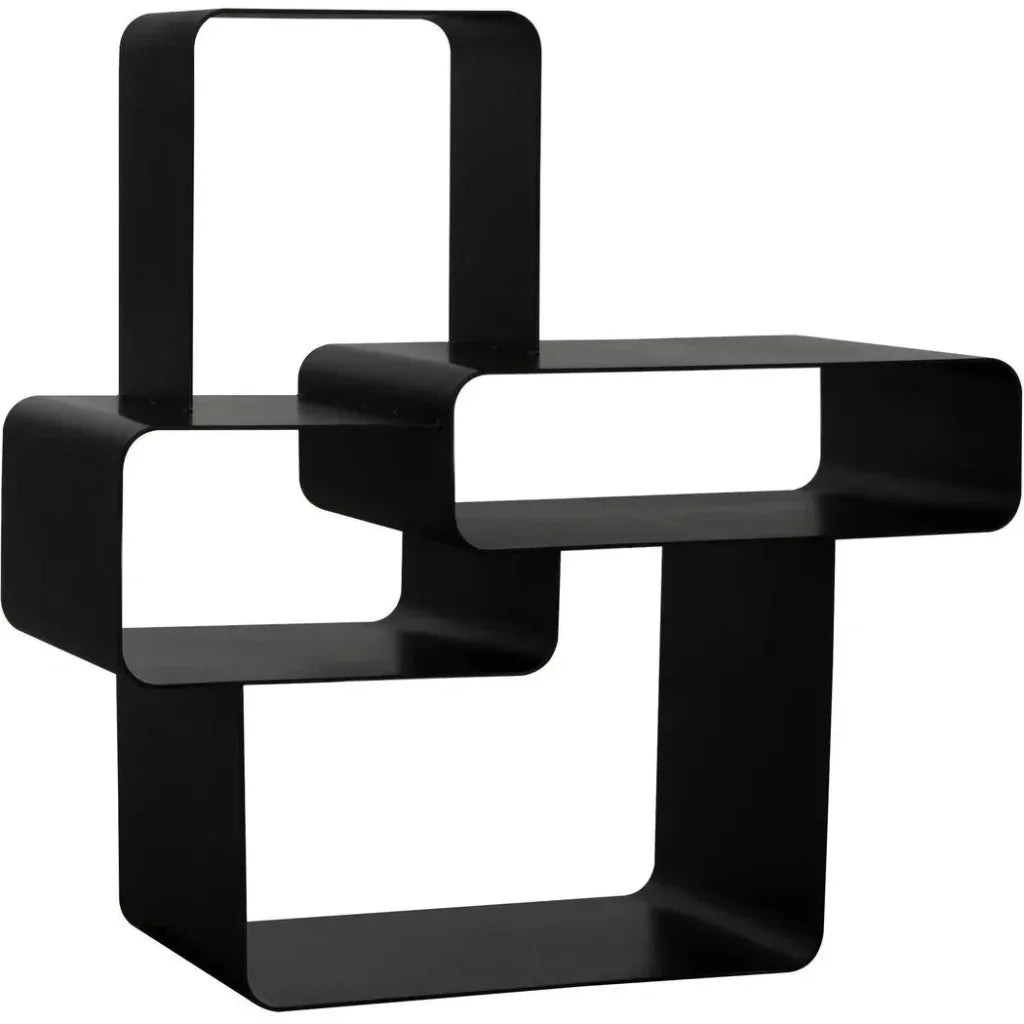 Latisia Shelf-Etageres-Noir-LOOMLAN