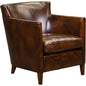 Laura Leather In Richmond Lager Chair - LOOMLAN - Olivia + Quinn - Club Chairs