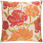 Lauren Poppy Red Throw Pillow With Insert - LOOMLAN - D.V. Kap - Throw Pillows